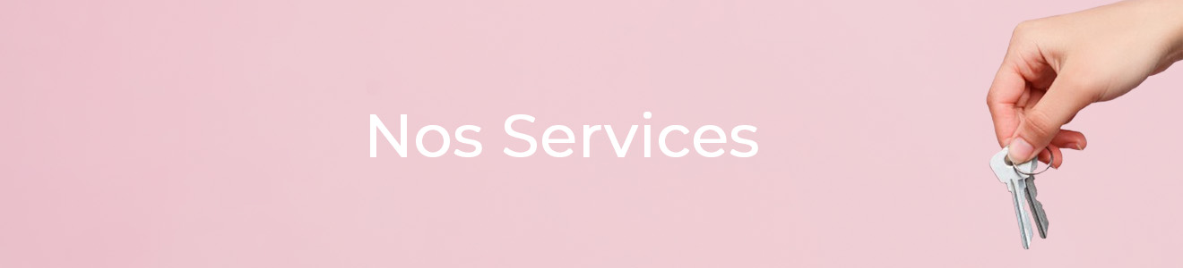 Bannière nos services