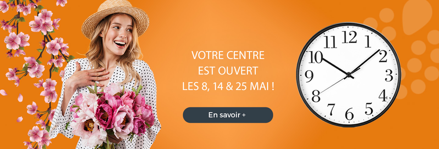 Ouverture exceptionnelles du mois de mai